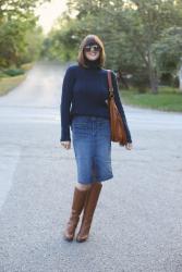 What I Wore | Denim and Blues