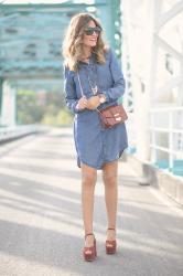 DENIM DRESS