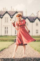 Outfit: Retro Red Polka Dots