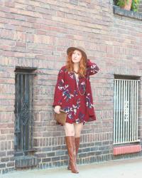 Fall Essential: Knee High Brown Boots + A Giveaway