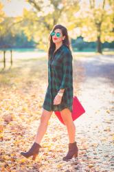 Plaid Dress