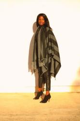 La cape-poncho couverture