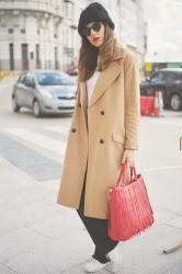 Camel coat