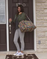 Travel style with Vera Bradley