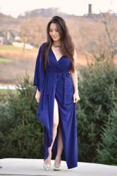 Holiday Glam: The Kimono Dress