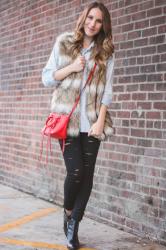 Faux Fur Vest