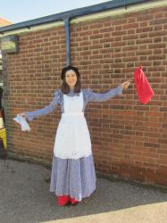 Red flannel Petticoats- World Book Day 2016