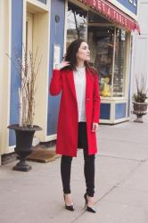 Bright Red Coat  