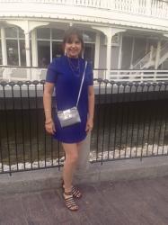 Cobalt Blue Dress Revisited