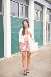 Floral Popover Romper