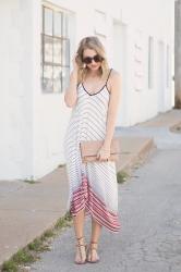 Stripe Maxi Dress