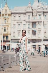 Printed jumpsuit