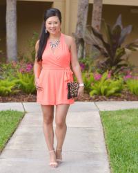 Hello Monday: Neon romper + giveaway