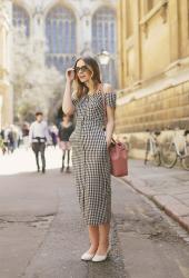 The Gingham Midi