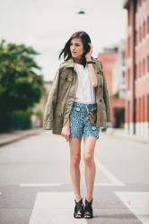 #graziagirl - printed shorts