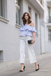 Off Shoulder Blouse and Phillip Lim