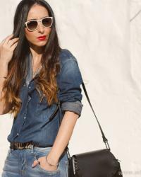 Look Casual Doble Denim: Camisa vaquera y Jeans Meltin' Pot