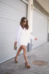 embroidered white blouse