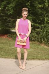 Pink Tassel Dress & Confident Twosday Linkup