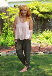 Cropped Drawstring Pants & Pink Cami: Open Your Eyes To The Magic