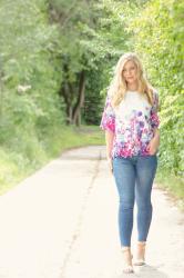 Summer Style: Flower Cutout Top