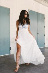 The Trend: White Dresses