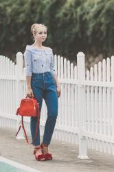 How to style mom jeans