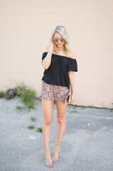 Dressed Up Floral Shorts