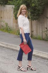The Marks and Spencer White Top and Denim Challenge.