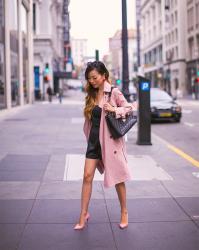 TRANSITION INTO FALL: PINK TRENCH