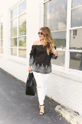 Off the Shoulder for Fall