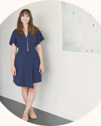 dotty, little navy dresses, and last hurrahs