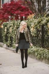 Two Ways to Style a Black & Gold Jacket