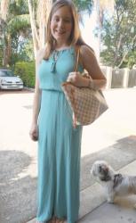 Maxi Lengths: Dressy and Casual With Louis Vuitton Neverfull