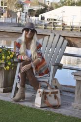 A Day At Baytowne Wharf & Cozy Cardigan