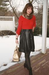 A Dressy Valentine's Day Outfit