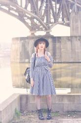 ► Vintage gingham.