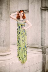 Outfit: The Delphos Gown