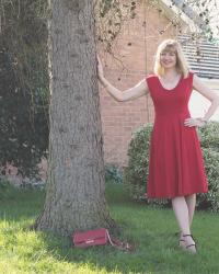 A Fabulous Fifties-Inspired Red Dress