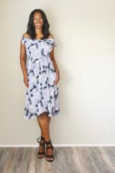 DIY Palm Print Dress Re-Mix