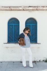 Summery striped top