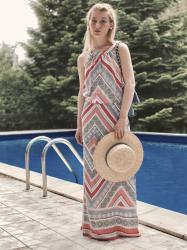 Long summer dress from Tom Tailor 