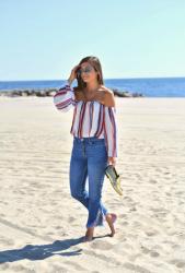 In The Primary | Off-Shoulder Stripes