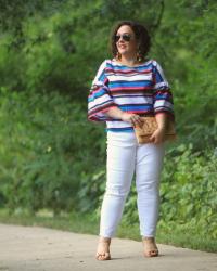 What I Wore: Candy Stripes