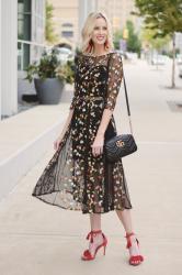 The Perfect Fall Cocktail Dress