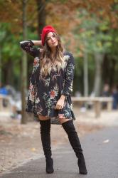 Fall is here…Le beret rouge est de sortie !