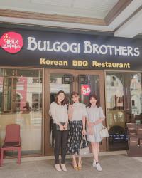 Bulgogi Brothers with my K-sisters