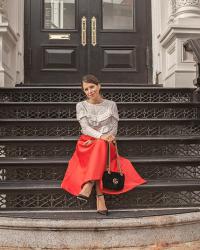 The Red Skirt You Need This Holiday Season