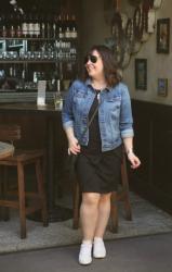 What I Wore: Trouvé Twist Front Dress