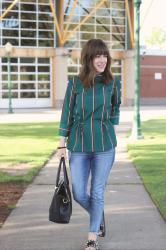 Green Peplum